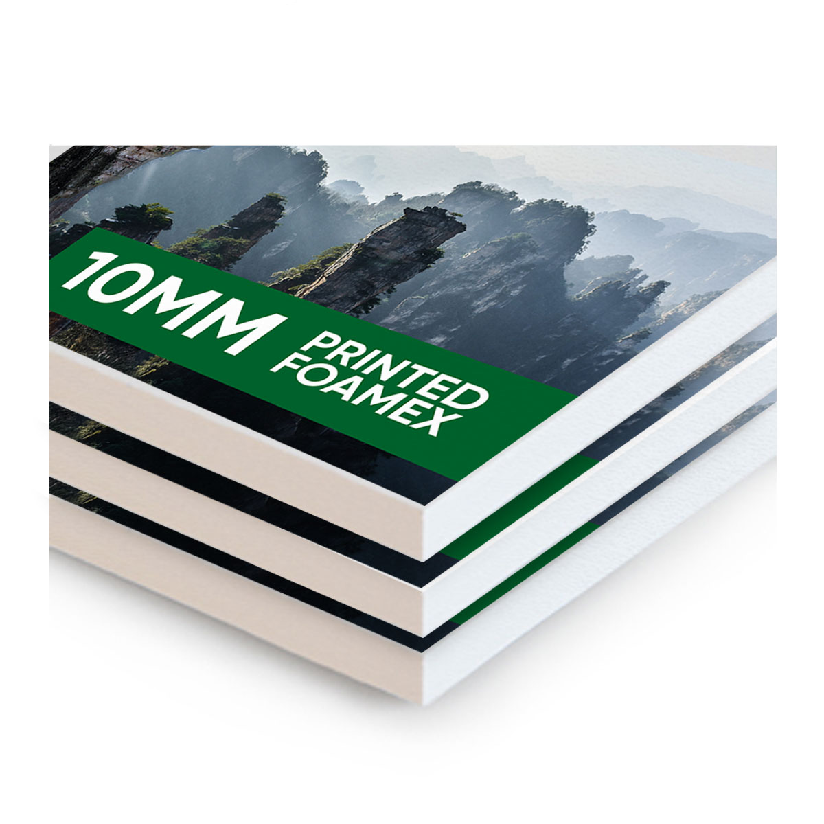 10mm Printed Foamex Sheet 10mm Foamex PVC Board Custom Size Foamex