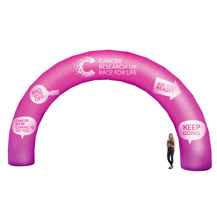 inflatable finish line arch