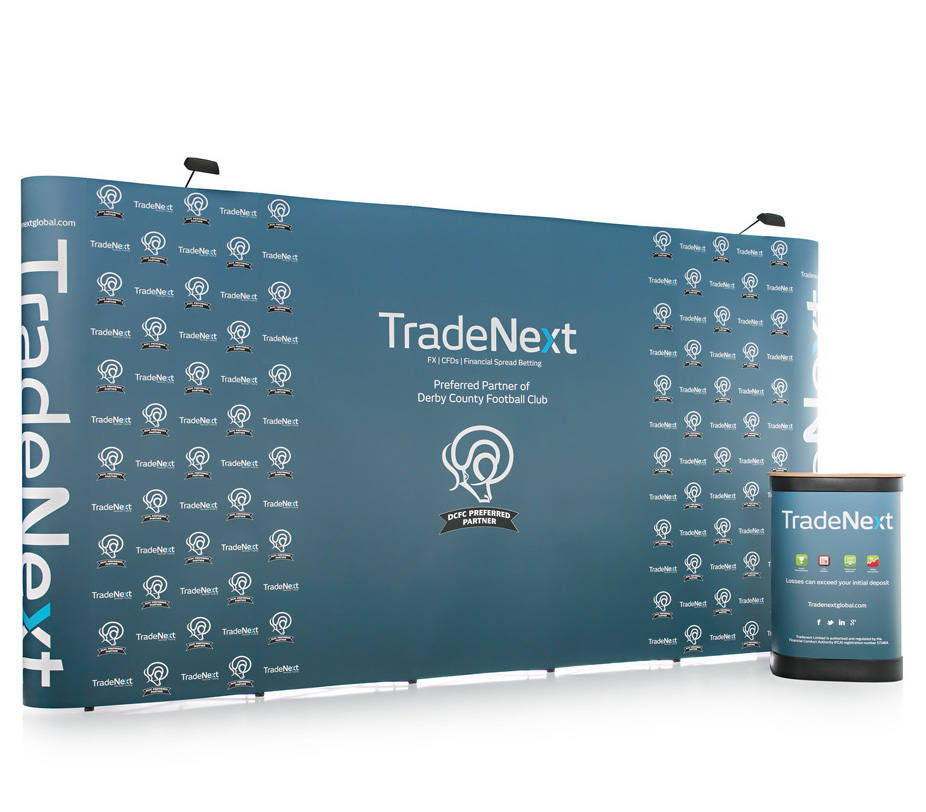 Straight Pop Up Stands | Straight Pop Up Exhibition Stand Displays UK