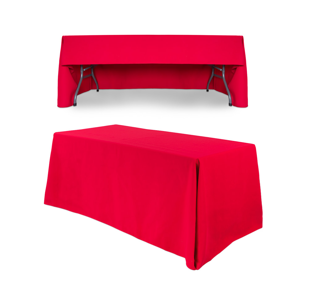 Conference Tablecloths 5ft Plain Colour Exhibition Tablecloths UK