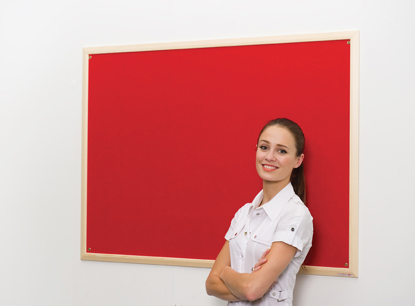 Decorative Wood Framed Noticeboards Mahogany & Oak Notice Boards