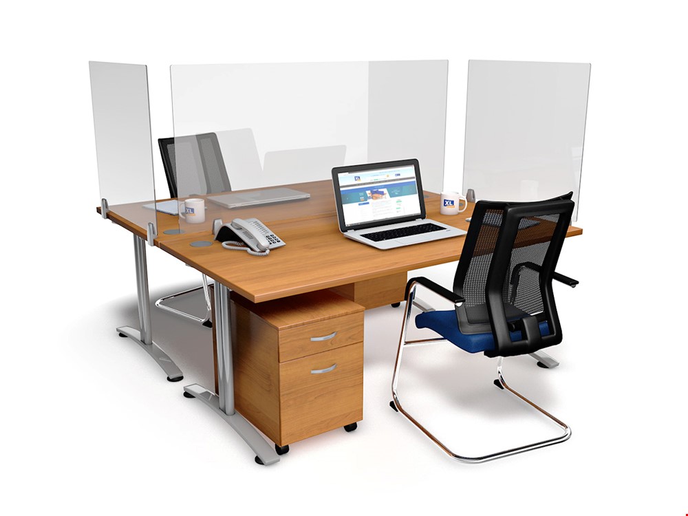 EASYFIT Perspex Office Desk Screen