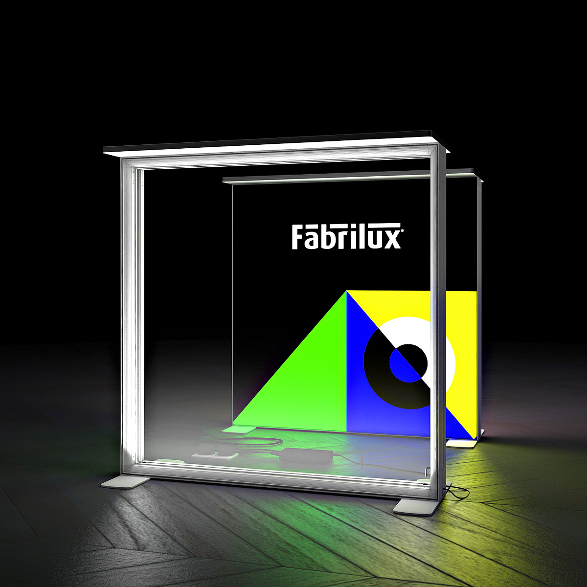 FABRILUX® Backlit Exhibition Counter LED Lightbox