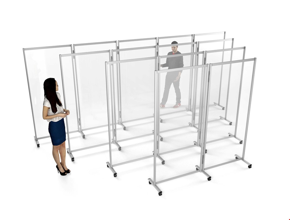 GUARDIAN Mobile Room Divider Screens