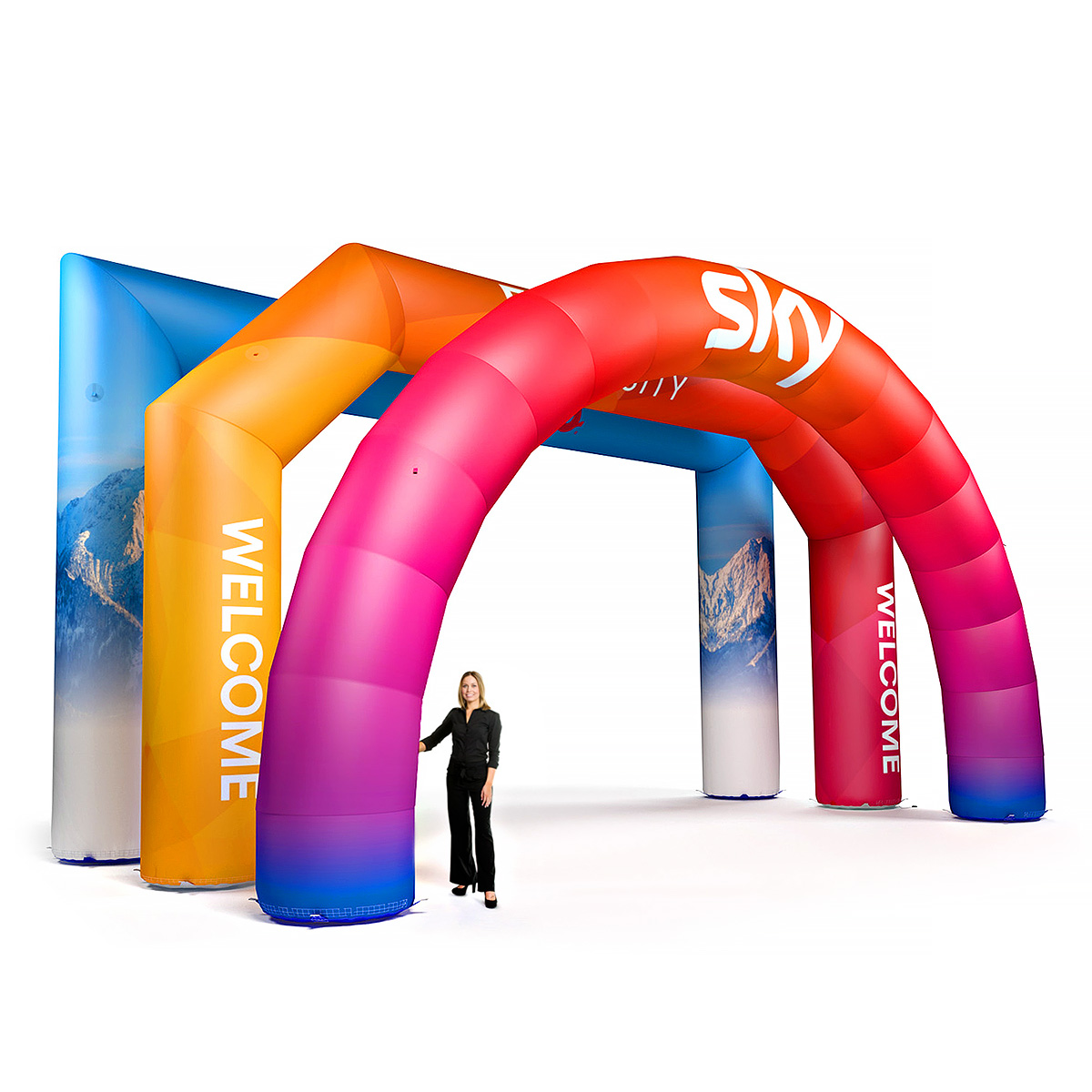 10m Inflatable Arches 