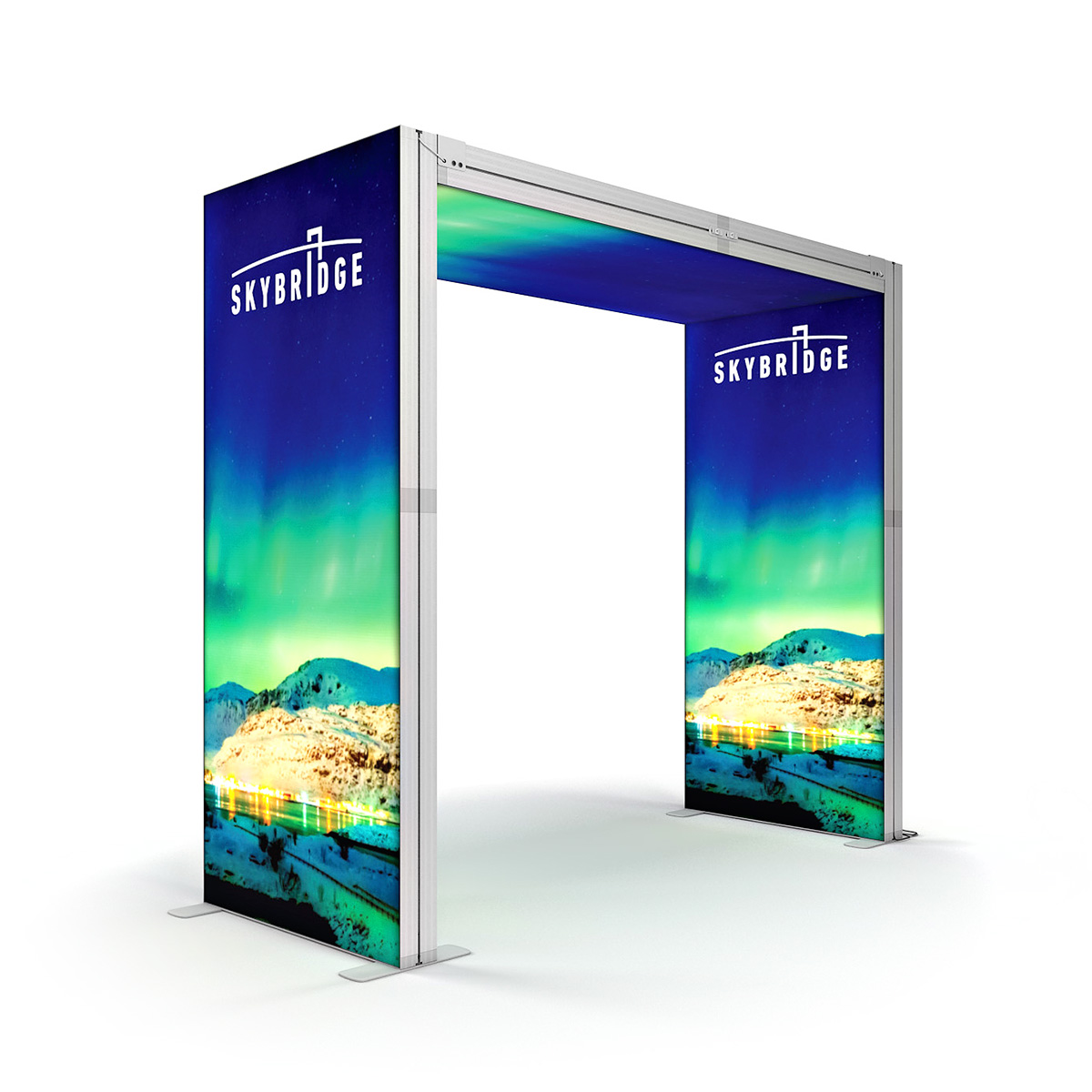 Lightbox Ceiling Arch Lightbox Exhibition Stand SKYBRIDGE®