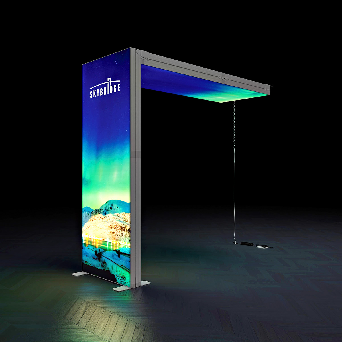 SKYBRIDGE® Lightbox Exhibition Stand Arch LED Ceiling Kit 850mm