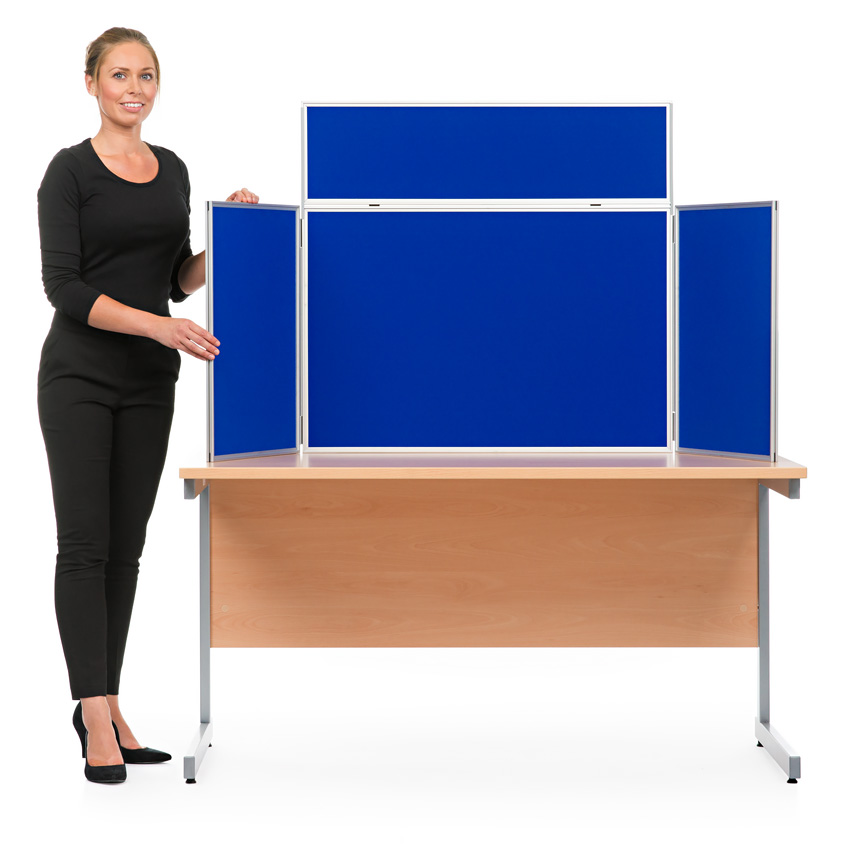 3 Panel Table Top Display Boards Exhibition & Presentation Stands
