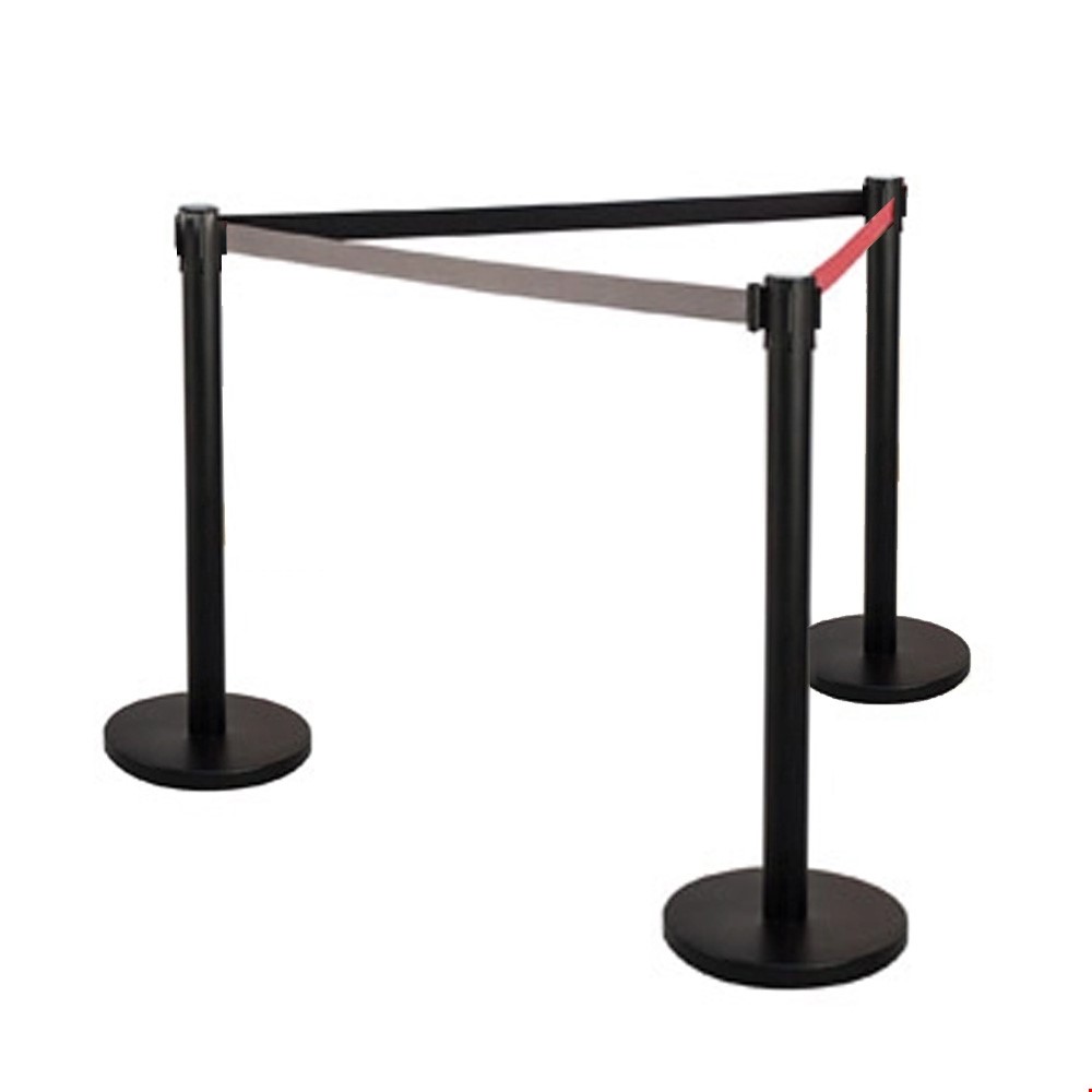 Standard Queue Barrier Pole Stanchion UK Made In Stock