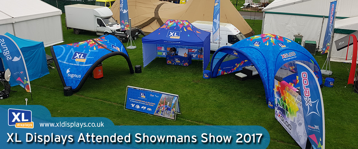 XL Displays Exhibited at The Showman's Show 2017