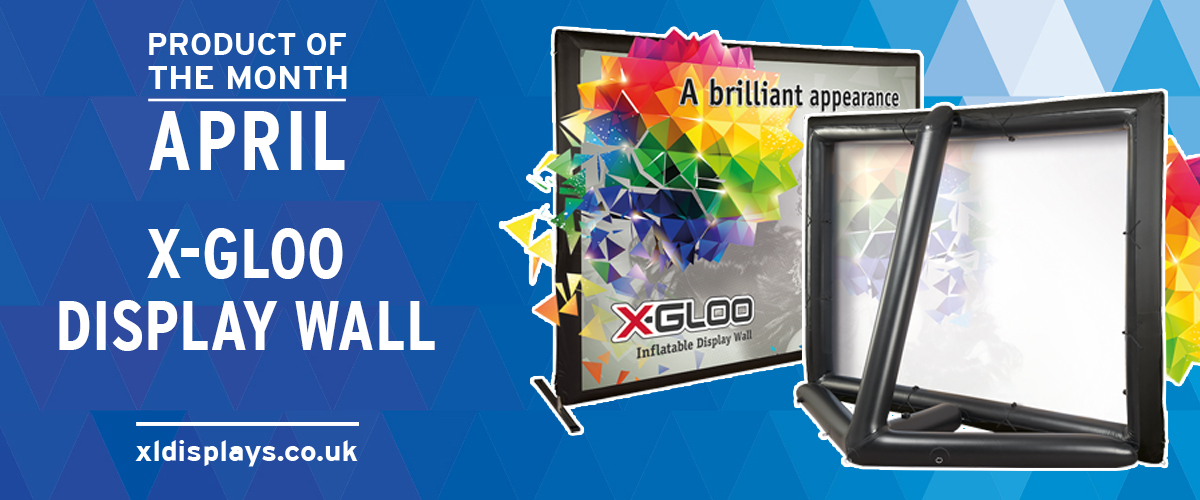 Product of the Month: X-GLOO Display Wall