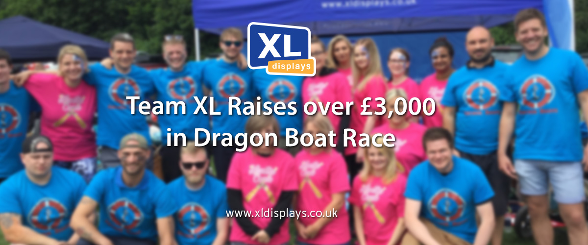 Team XL Raises over £3,000 in Dragon Boat Race