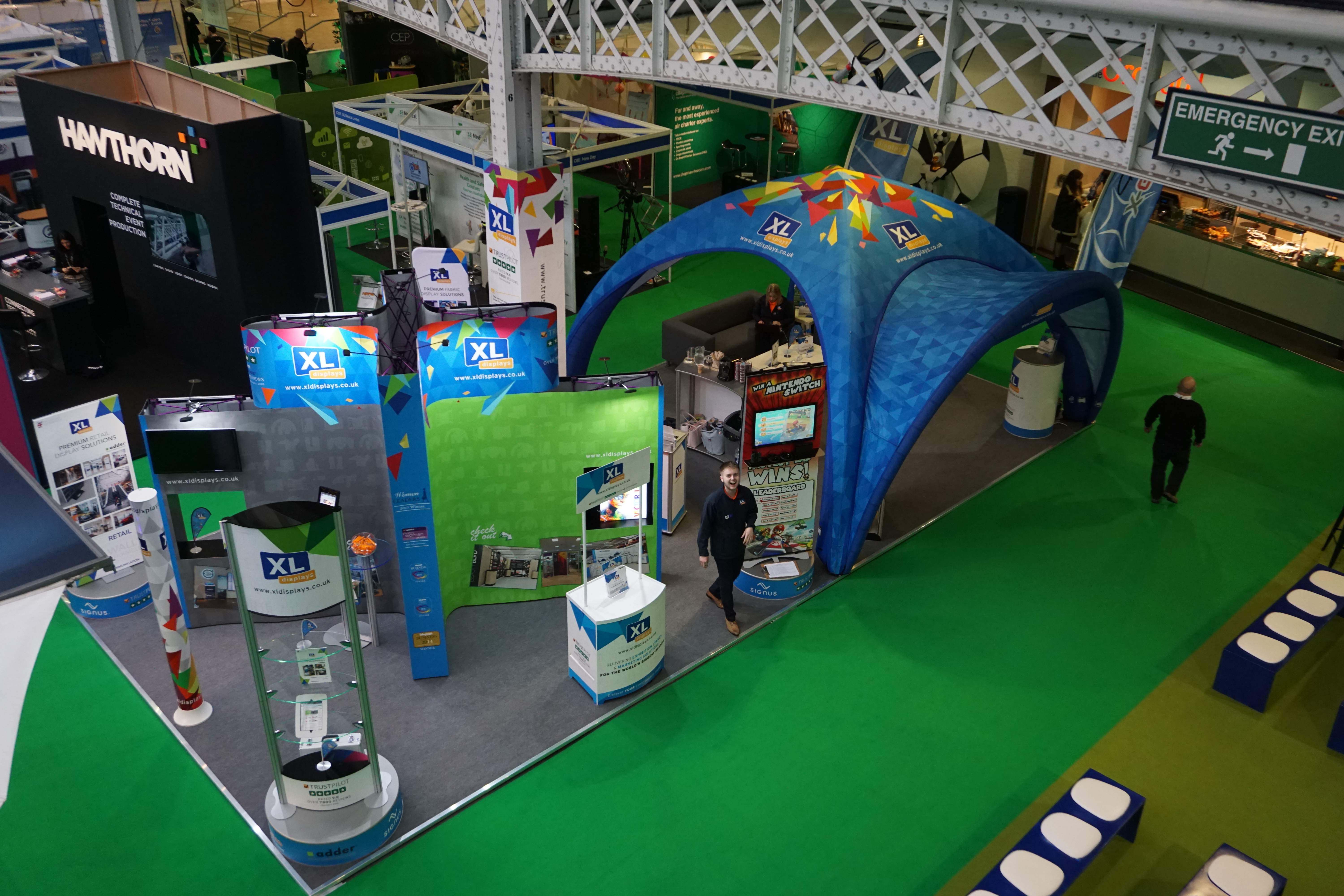 XL Displays' Event Production Show Stand
