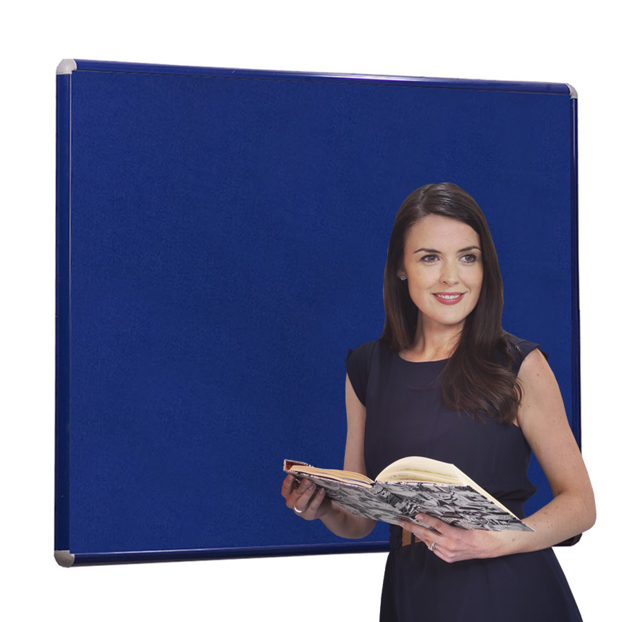 SmartShield FlameShield Premium Aluminium Framed Noticeboard