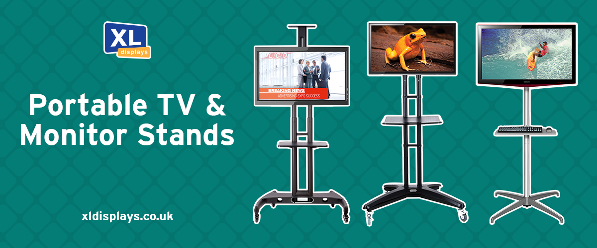 Portable TV and Monitor Stands