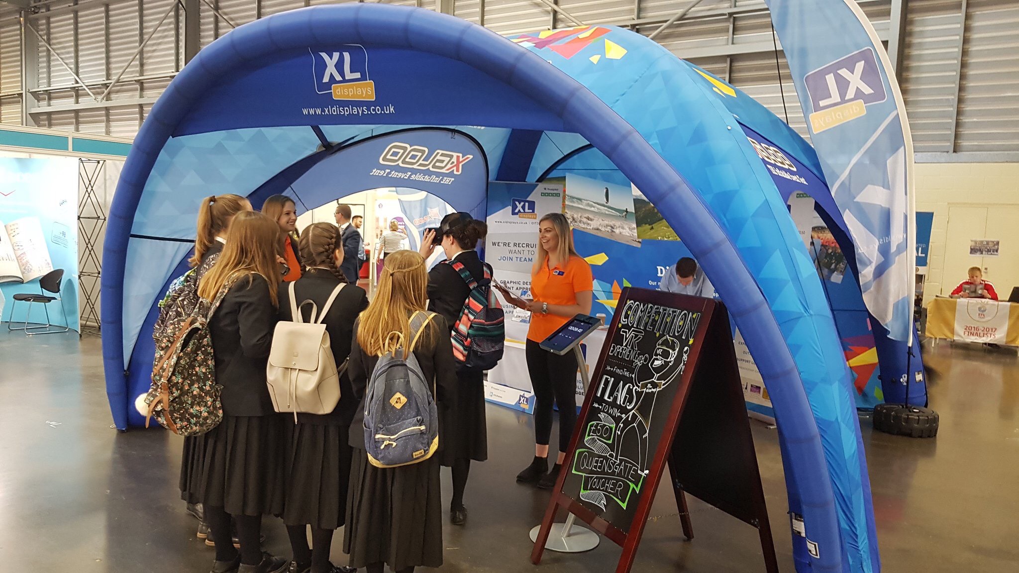 XL Displays Careers Fair VR Competition