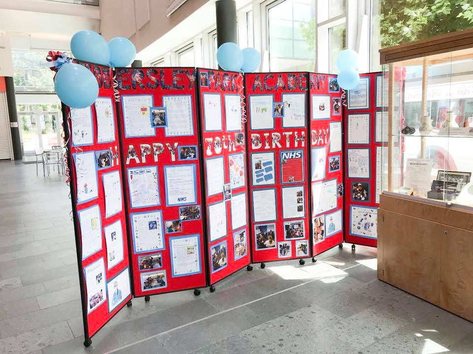 Folding Concertina Screen Display Boards