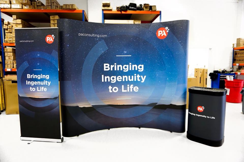 Pop Up Stand And Pull Up Banner Bundle