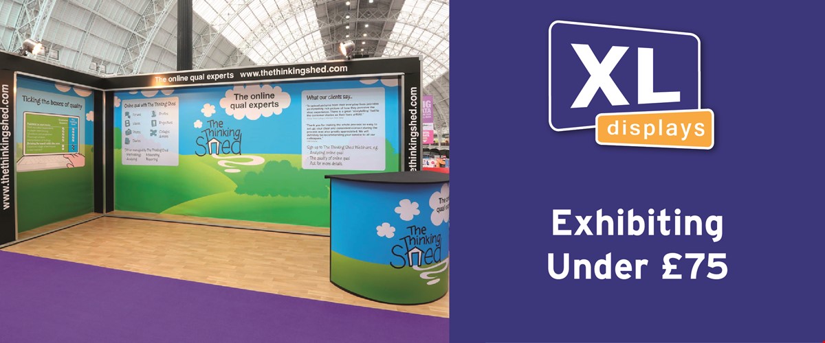 Exhibition Stands Under £75 