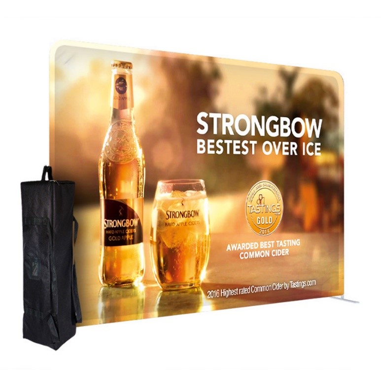 Formulate Straight Fabric Display Stand
