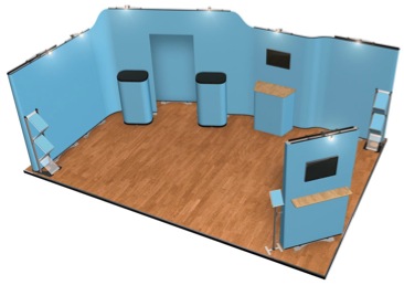 Twist Modular Exhibition Stand