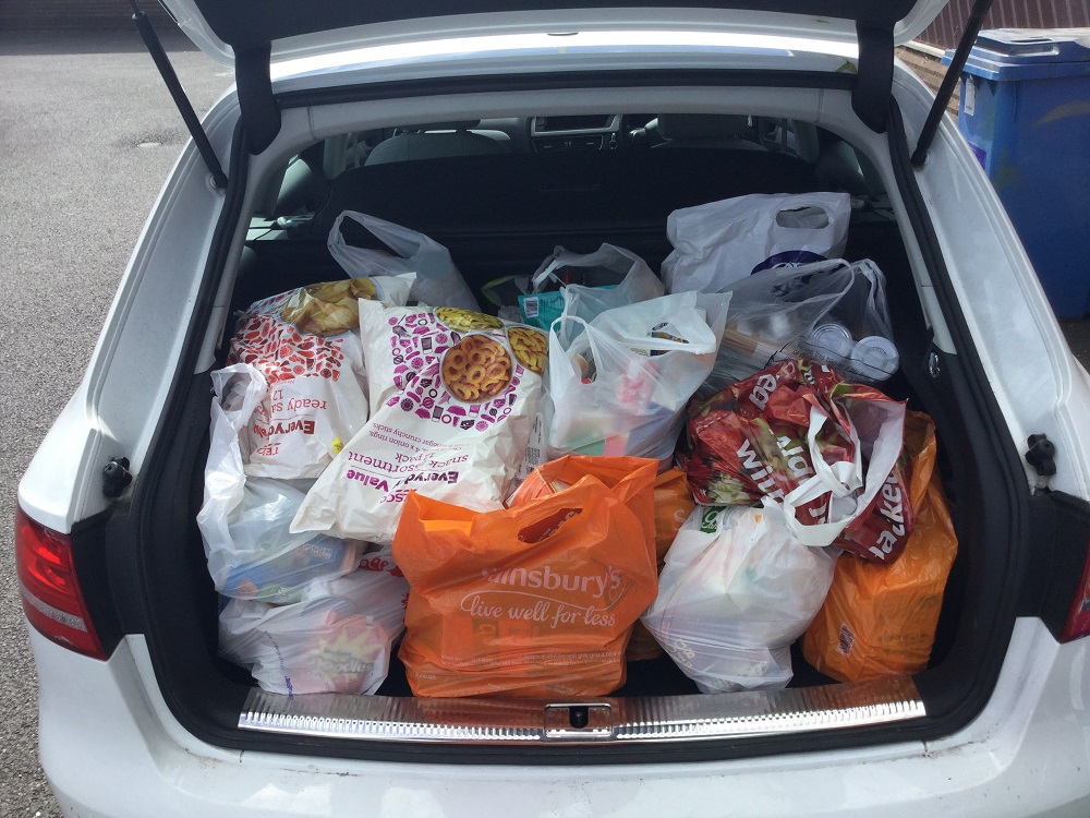 XL Displays Donate To Peterborough Food Bank